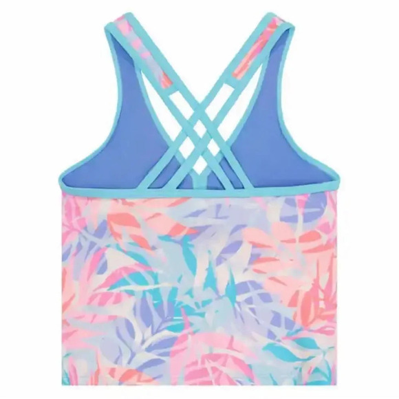 #15 Gerry Youth 3-piece Swim Set, Blue Pink Purple Large 14/16 - Picture 5 of 6